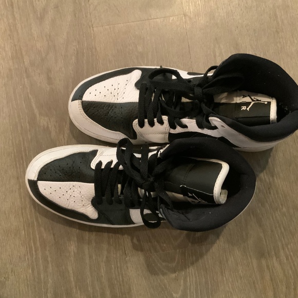 Nike Black and White Colorblock Air Jordan 1 High ‘85 Size US 9.7 Eur 41 - Picture 4 of 7